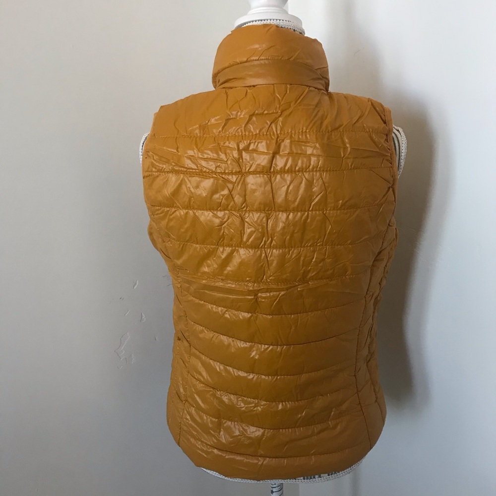 Mustard Quilted Padded Vest - Picture 3 of 11